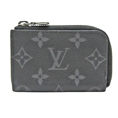 Louis Vuitton Monogram Eclipse COIN PURSE M63536 MenWomen Monogram Ecl BF569113 • $222.65