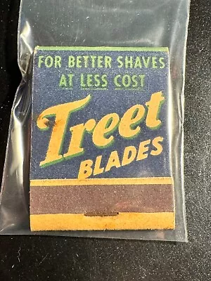 Matchbook - Treet Blades - For Better Shaves At Less Cost - Unstruck! • $12.99