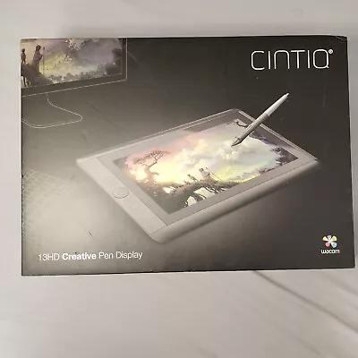 Wacom CINTIQ 13HD Graphics Tablet - Black With Box • $175
