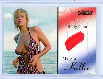 Melissa Keller 2004 Sports Illustrated Si Swimsuit #bp 6/10 Body Paint Card • $17.99