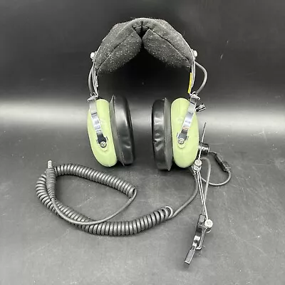 David Clark H10-76 Aviation/Helicopter Pilot Air Traffic Communications Headset • $99.99