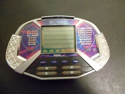 £4.79 • Buy Who Wants To Be A Millionaire Hand-Held Electronic Game Tiger 2000 Cartridge
