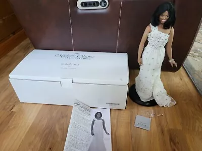 Danbury Mint The Michelle Obama Inaugural White Dress Collectable Doll • $47.49