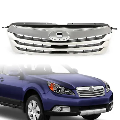 For Subaru Outback 2010-2012 Front Upper Grille Assembly W/ Black Insert Painted • $45.88