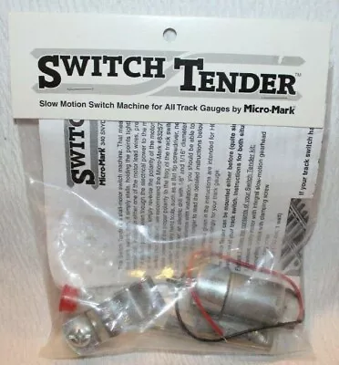 Micro-Mark 83197 Switch Tender Slow Motion Switch Machine For All Track Gauges • $14.44