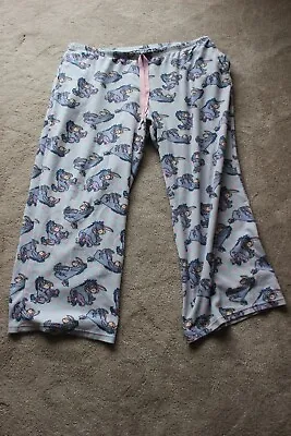 Used Eeyore Pyjama Trousers By George Size 22 • £9.99