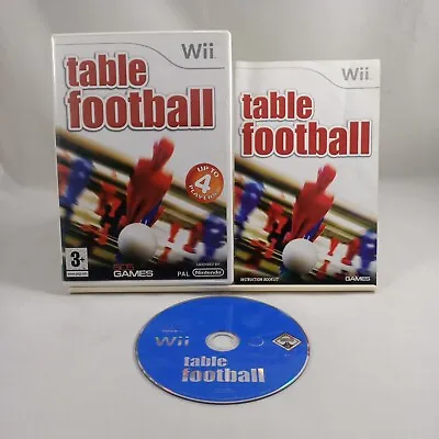 TABLE FOOTBALL Nintendo Wii Game Includes Manual • £6.40