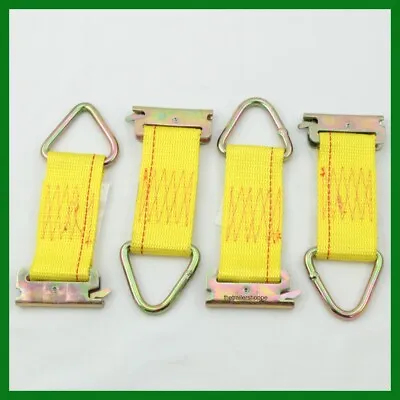 E-track 2 X6  Strap With D-Ring Truck Trailer Cargo Control Tie Down -Set Of 4 • $31.50