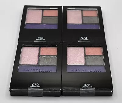 NEW (4-PACK) Maybelline Expert Wear Eyeshadow Quad Eye 07Q LUMINOUS LILAC • $7.79