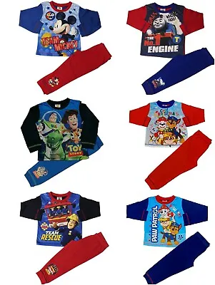 Boys Pyjamas Official Licensed Character Sleepwear Ages 18 Months To 5 Years • £5.95