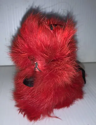 $11.99 • Buy Red Bobble Head Dog W/ Black Bow Made In Japan
