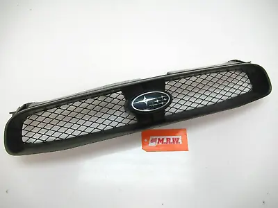 GRILL GRILLE WITH EMBLEM FRONT END For 04 05 2004 2005 SUBARU IMPREZA RS WRX STI • $124.97