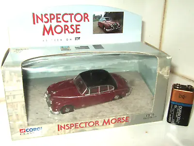 Corgi 01803 Inspector Morses Jaguar 2.4 Mk11Diecast Model In 1:43 Scale • £27.95