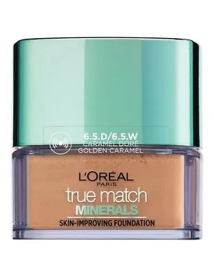 L'oreal True Match Minerals Foundation Powder Makeup Golden Caramel 6.5.d/6.5.w • £8.99