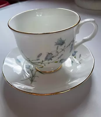 Sadler Wellington Fine Bone China  Cup Tea Saucer Bluebells Pattern • £9