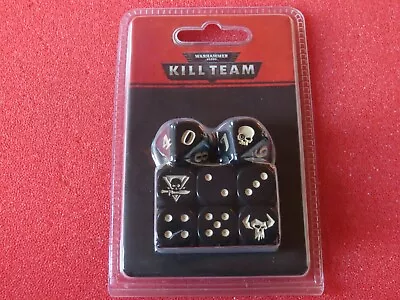 Games Workshop Warhammer 40K Kill Team Ork Orks Dice BNIB New Sealed GW Killteam • £8.49