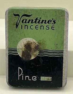 Vintage VANTINE'S Pine Incense Tin  • $5