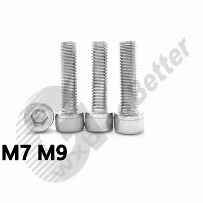 M7 M9 Socket Head Cap Screws A2 Stainless Steel Non-standard Hexagon Bolts • £49.50