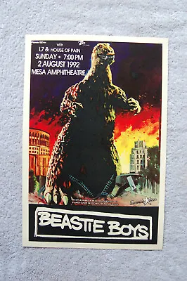 $4.50 • Buy Beastie Boys Concert Tour Poster 1992 Mesa Amphitheatre__