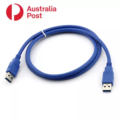 1M/2M/3M/5M USB Extension Cable USB 3.0 A Male To Male • $11.50