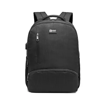 Travel School Shoulder Bag Men Rucksack USB Charging Port Backpack Large • £12.99