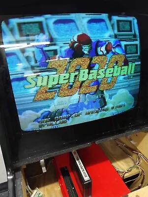 2020 Super Baseball MVS Cartridge Neo Geo Tested Working SNK Arcade Jamma • $140