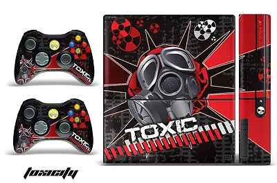 Skin Decal Wrap For Xbox 360 E Gaming Console & Controller Sticker Design TOXIC • $8.95
