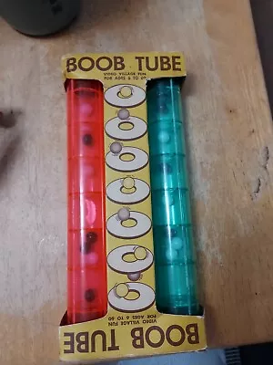 BOOB TUBE Race Game Vintage 1962 Milton Bradley In Original Box • $19.99