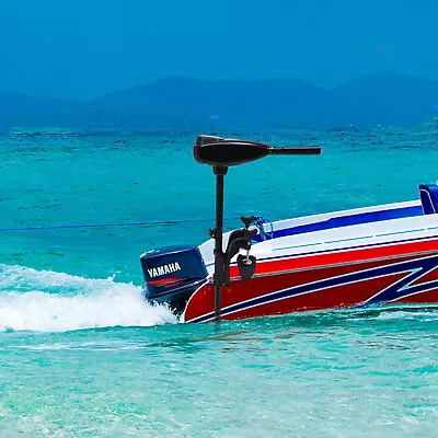 $254 • Buy Outboard Motor Electric Trolling Motor For Inflatable Boats Kayak Boat 80LBS 12V