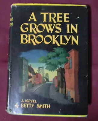 A Tree Grows In Brooklyn By Betty Smith (1943 Hardcover Free Shipping) • $18.99