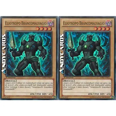 2x HELIOTROPIC BRANCOMALVAGIO (Evilswarm Heliotropic) • Super R • HA07 IT011 • 1Ed • $1.07