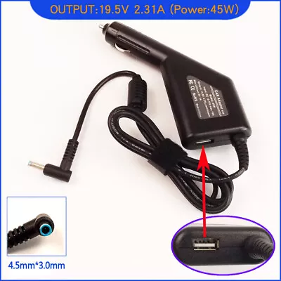 £21.11 • Buy Laptop DC Adapter Car Charger & USB For HP 15-AC619TU 15-AC620TU 15-AC621TU