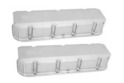 MOROSO #68482 BBC Billet Rail Valve Cover Set - Tall Wo/Logo • $512.99