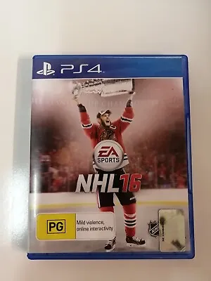 NHL16 (PS4 - Play Station 4 Game) • $12