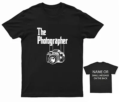 The Photographer Personalised T-Shirt Capture The Moment Tee • £13.95