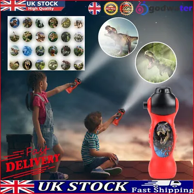£7.11 • Buy Dinosaur Torch Projector Glowing LED Flashlight Children Kids Educational Toys