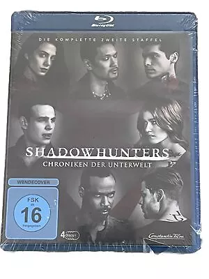 Shadowhunters Season 2 Blue Ray German Import  The Mortal Instruments 4 Disc • $29.99