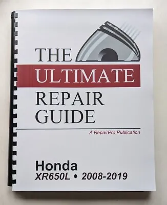 Honda XR650L XR 650L Service Repair Shop Maintenance Manual Book 2008-2019 • $49.99