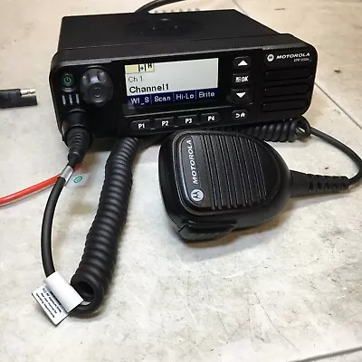 MOTOROLA XPR5550e UHF 450-512MHz 40w Mobile Radio AAM28TRN9RA1AN  Connect Plus • $650