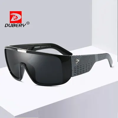 $9.89 • Buy DUBERY Men Large Frame Sunglasses Sport Outdoor Driving Cycling Fishing Glasses 