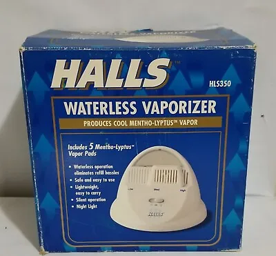 Halls Waterless Vaporizer HLS350 In Original Box • $17.95