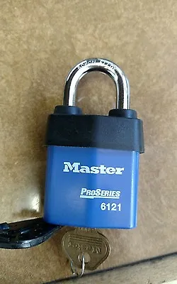 Master Lock 6121 Blue  NEW • $34.86