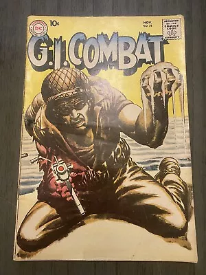 GI COMBAT 78 (Nov 1959) G/VG 3.0 • $26
