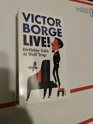 VINTAGE Victor Borge Live! Birthday Gala At Wolf Trap VHS - NEW/FACTORY SEALED • $9