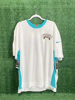 Nike NBA Vancouver Grizzlies Player Issue Shooting Shirt S/S Men’s Size XXL-T • $41.98