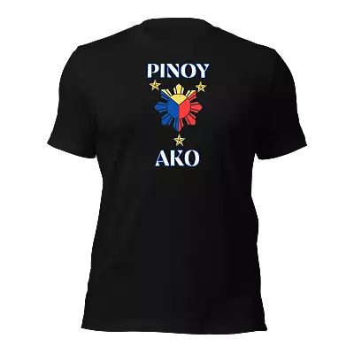 Filipino Shirt Philippines T Shirt PINOY AKO FilAm Filipino Pinay Pinoy Git Tee • $22