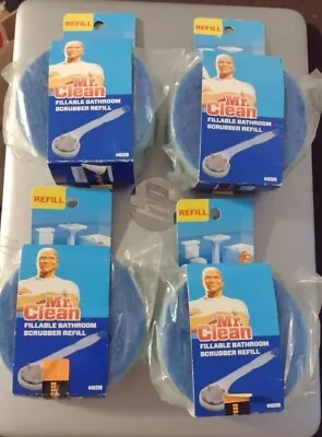 4 Mr. Clean Refillable Bathroom Scrubber Refill Sponge • $15