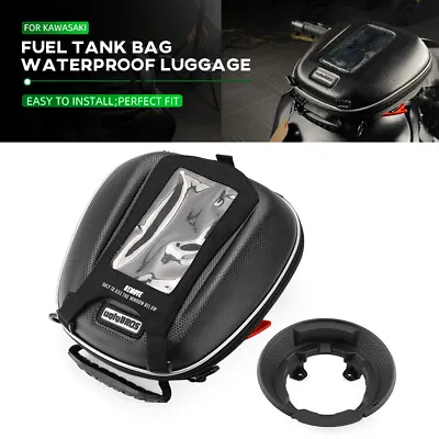 Waterproof Oil Fuel Tank Bag Luggage For KAWASAKI NINJA 250/400/650 ZX-10R Z250 • $99.99