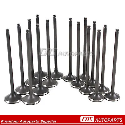 INTAKE EXHAUST VALVES For 92-05 HONDA CIVIC & DEL SOL 1.6L 1.7L VTEC D16Z6 D17A1 • $35.96