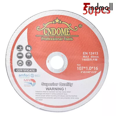 Findmall 4  4.5  5  6  7  Cut Off Wheel -Metal Stainless Steel Cutting Discs New • $16.79